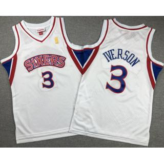 Allen Iverson, Philadelphia 76ers 96 /97 (White) - NIÑOS